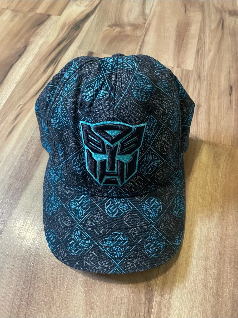 Y2K 2009 Transformers Autobot Embroidered Hat Tek Flex Stretch Fitted Cap OS